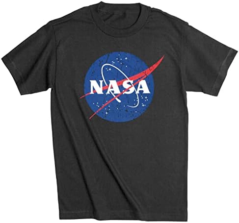 Тениска с официалното лого на НАСА, Потертая Тениска С логото на НАСА