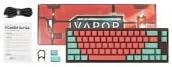 Механична клавиатура Leopold x MK FC660M Vapor 65% Double Shot PBT (Cherry MX Черен)