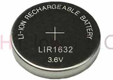 Hillflower 2 Бр LIR1632 1632 CR1632 LM1632 BR1632 Акумулаторна Обемна Литиева Батерия Премиум-клас 3,6 В
