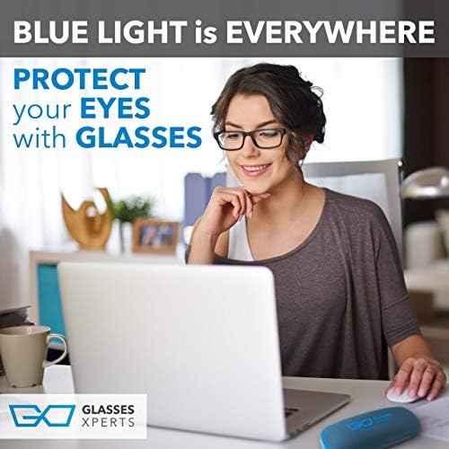 Очила, блокиране на синята светлина, за да се предпази от главоболие и ясно на зрението - Очила с защита от uv със синя светлина - Очила