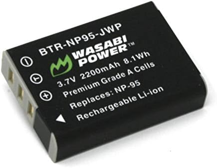 Батерия Wasabi Power за Fujifilm NP-95 и Fuji FinePix REAL 3D W1, X100, X100S, X-S1