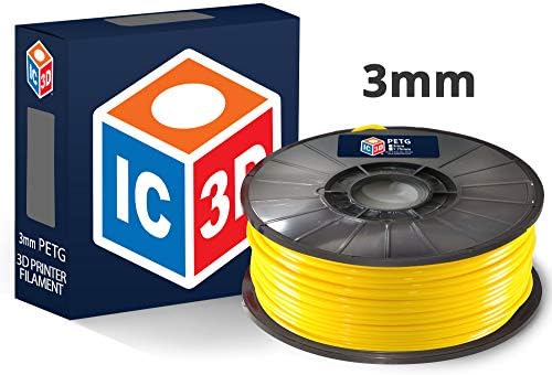 Конци за 3D-принтер IC3D Blue 2,85 мм PETG - Макара 2,5 кг - Точност +/- 0,05 mm - Темата за 3D печат на професионален клас - Произведено