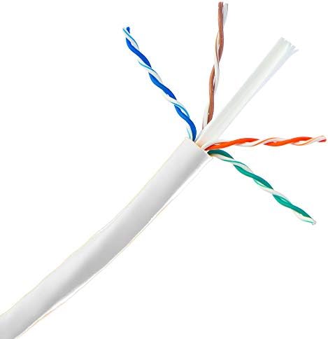 Ethernet кабел ACCL 1000ft Cat6 UTP, Блокирани, Разтегателен, Бял, 1 бр
