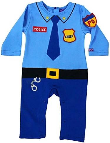 Sozo Унисекс -Детски Полицейски Гащеризон За Новородени