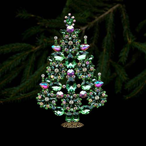 Прекрасен Венец от коледни Елхи (Зелен), Луксозно украсата на елхата, за коледната трапеза
