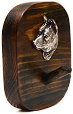 Shiba-Ин, Уникална Дървена Закачалка с Терен Чистокръвни Кучета