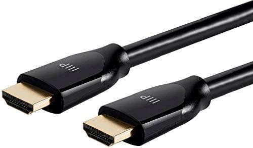 Сертифициран Monoprice кабел HDMI Премиум клас- Черна - 20 фута | 4K @ 60 Hz, HDR, 18 Gbit/s, 24AWG, YUV 4: 4:4