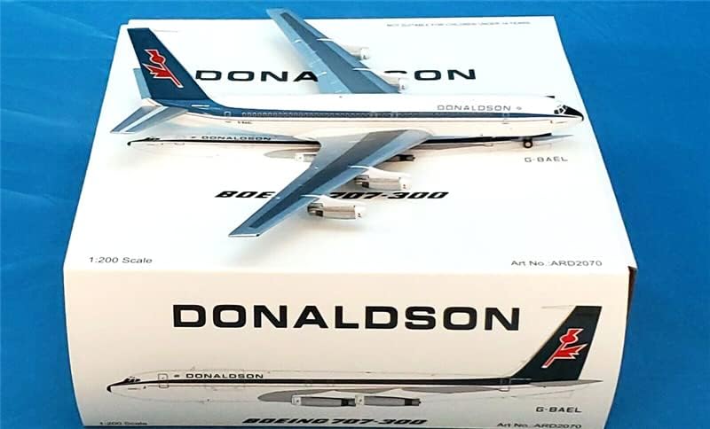 ARD200 за самолети Боинг 707-300 Donaldson G-BAEL 1/200, НАПРАВЕН ПОД НАТИСК, Готова модел