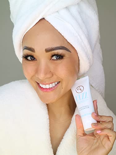 ULZZ Beauty Корейското Пенящееся Текстурное Почистващо средство за лице с Плодови екстракти, Разработен от дерматолог, 50 мл