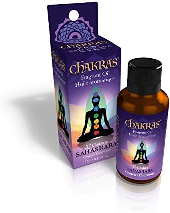 Етерични масла за чакрите - Короната Чакра - Сахасвара - Концентрирани Натурални масла за Ароматерапия, масажи, на Размисъл, Медитация,