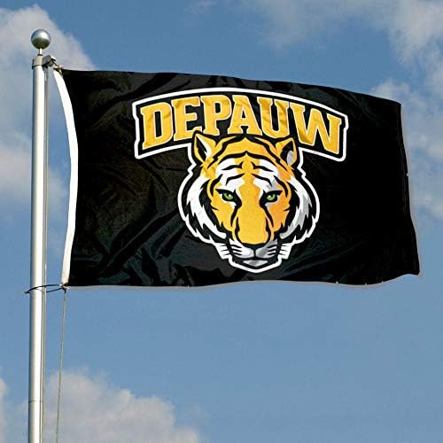 Ново Лого И Знаме DePauw Тайгърс
