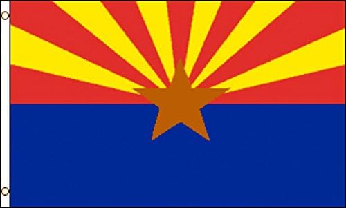 НАЙЛОН (НЕ Полиестер) Аризона, 3 'x5' 210D НАЙЛОН-S Флаг