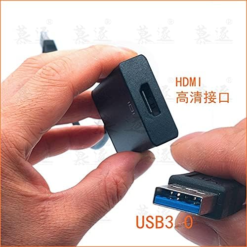 Конектори USB 3.0 и HDMI конектор-compatibel Конвертор Адаптер Мультидисплейный Кабел HDMI Видео Кабел за КОМПЮТЪР, Лаптоп, Проектор