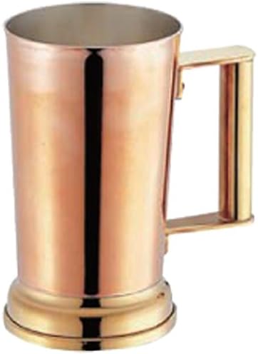 Ямашита когэй (Ямашита когэй) Стъклена чаша за бира, 13,5 ×8 × 8 см, Бял / Черен / червен