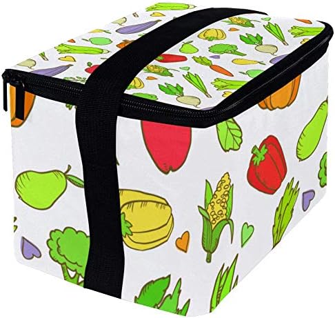 Фланец Обяд-Бокс, Изолирано Кутия за Bento за Мъже И Жени, многократна употреба Ведерко за Обяд с пагон, Сладки Зеленчуци