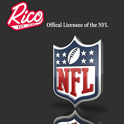 Мъжки портфейл NFL Cincinnati Bengals Trifold Кафяво - Логото на отбора в НФЛ премиум-клас с лазерно гравиране на веганской / изкуствена