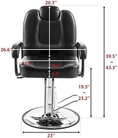 ZLBYB Откидывающееся Коса стол с Ултра помпа за спа оборудване Tatoo за салон за Красота Черен/Червен (Цвят: D, размер: както е показано)