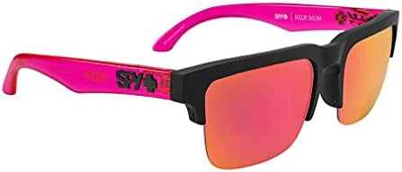 Spy Optic Сайръс 50/50, Квадратни Слънчеви очила без рамки, Лещи, Подобряване на цвета и контраста