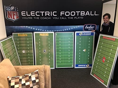 Комплект за електрически футбол Tudor Games Green Bay Packers NFL Ultimate - Алуминиева Рама, на Полето 48 x 24 инча