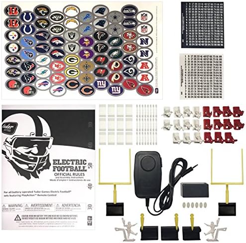 Комплект за електрически футбол Tudor Games Далас Каубойс NFL Ultimate - Алуминиева рама, на Полето 48 x 24 инча