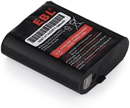 EBL Комплект от 4 батерии за двупосочна 3,6 За 1000 ма за Talkabout 53615 KEBT-071A KEBT-071-B KEBT-071-C KEBT-071-D