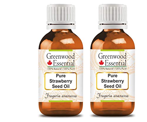 Етерично масло Greenwood от семена от ягода (Fragaria ananassa) Натурално Лечебно 5 мл (0,16 грама)