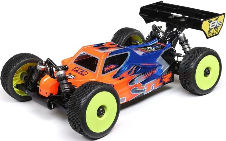 TEAM LOSI RACING 1/8 8IGHT-X/E 2.0 Разход 4-Колесни комплект нитро/електрически състезателни бъгита TLR04012 CarsGas Kit 1/8 за Оф-роуд