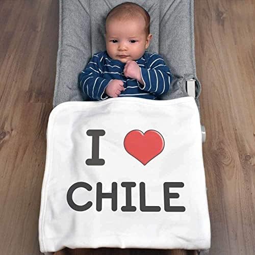 Детско Памучно одеало /Шал Azeeda I Love Chile (BY00025773)