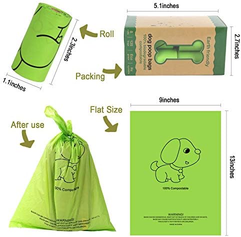 Запечатани и биоразградими екологично чисти пакети за отстраняване на кучешки какашек Прегръдка & Nature, 4 и 8 ролки по 15 пакети за