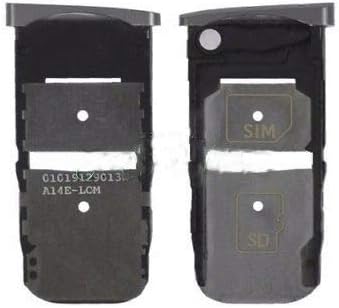 Смяна на притежателя на тавата за SIM-карти, съвместим с Motorola Moto Z Force Droid XT1650-02 (черен)