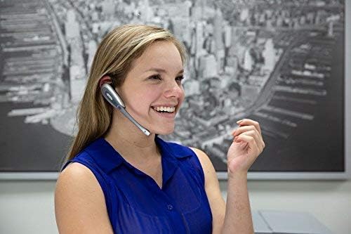 Комплект безжична система за офис слушалки Plantronics CS55 с почистване на Headset Съветник (обновена)