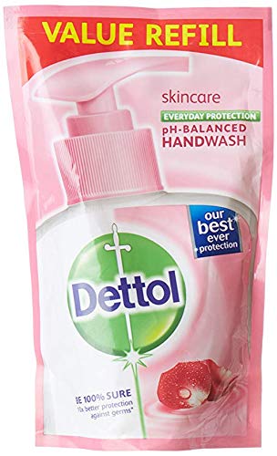 Торбичка за миене на ръце Dettol Skincare pH Balance, 175 мл (опаковка от 2 броя)