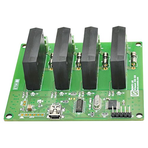 NUMATO LAB 4-канален solid state relay модул USB- (реле за постоянен ток)