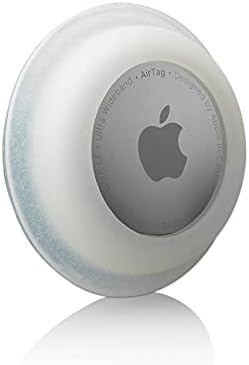 Калъф е съвместим с Apple AirTag, защитен калъф от 2 опаковки за AirTags 2021, самоклеящийся силиконов калъф за защита от надраскване