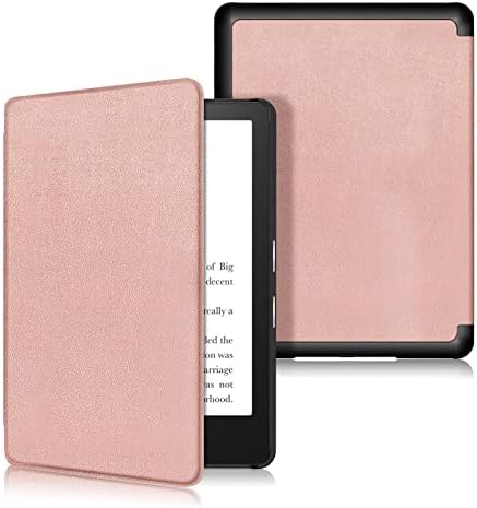 JNSHZ за Всички нови Kindle Paperwhite 2021 11 Корица Детска Изкуствена кожа С Сладък Пони Корица Kindle Paperwhite 5 Корица 6,8 Инча, Розово Злато
