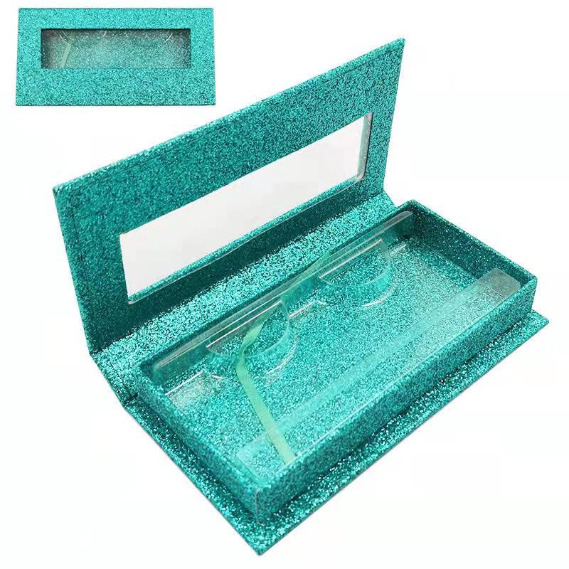 Кутия за опаковане на миглите с чекмедже 25 мм, Магнитен предпазител за мигли, Инструменти за грим, Кутии за мигли (Цвят: O, Размер: 50 кутия с чекмедже)