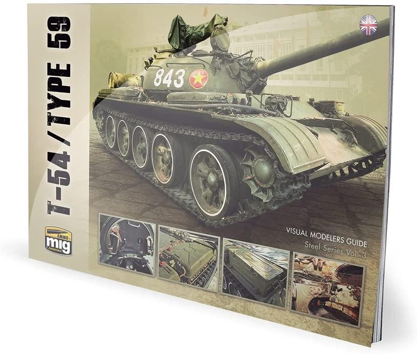 Боеприпаси Миг Т-54 / Тип 59 - Визуално ръководство за моделистов (на английски), е - Книги и списания за моделиране # AMG-AMIG6032