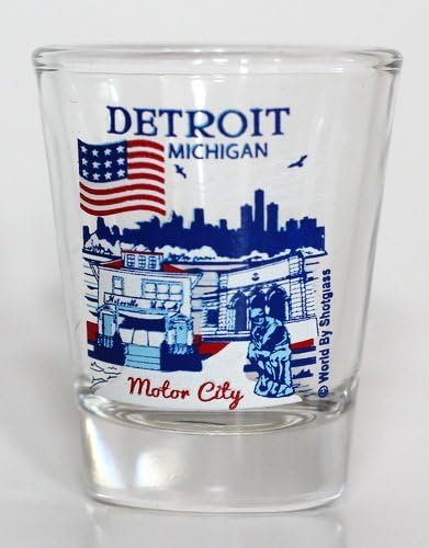 Детройт Мичиган Колекция от Големите американски градове Чаша