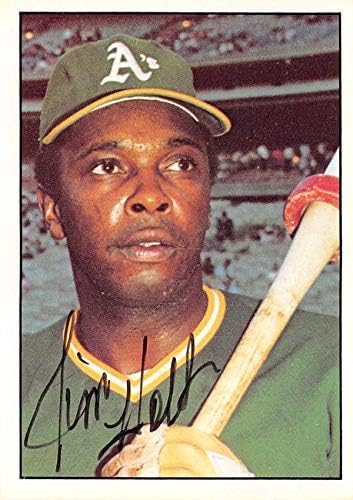 Склад на автографи 622140 Бейзболна картичка с автограф на Джим Холта - Oakland Athletics - 1975 SSPC №498